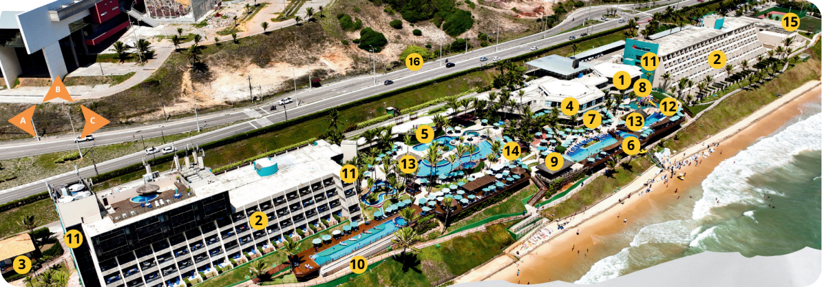 Mapa do Ocean Palace